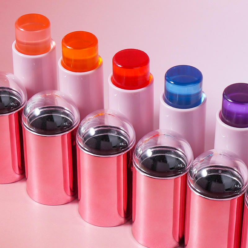 6 color Low MOQ Jelly Blush Lip & Cheek Tint Cooling Water Milk Blush Jelly Tint Lip Cheek Blush Stick Jelly