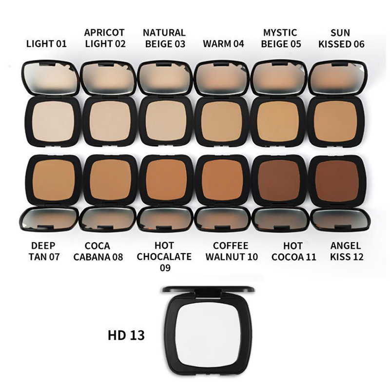 Best Makeup 13 Color Face Pressed Powder Foundation and Powder for All Skin
