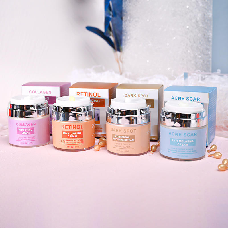 New Trend Skin Anti Aging Facial Lotion Dark Spot Removing Moisturizer Organic Whitening Face Cream