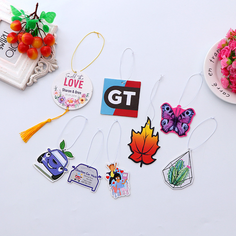 Design Funny Car air Freshener /Paper air Freshener/hanging air Freshener