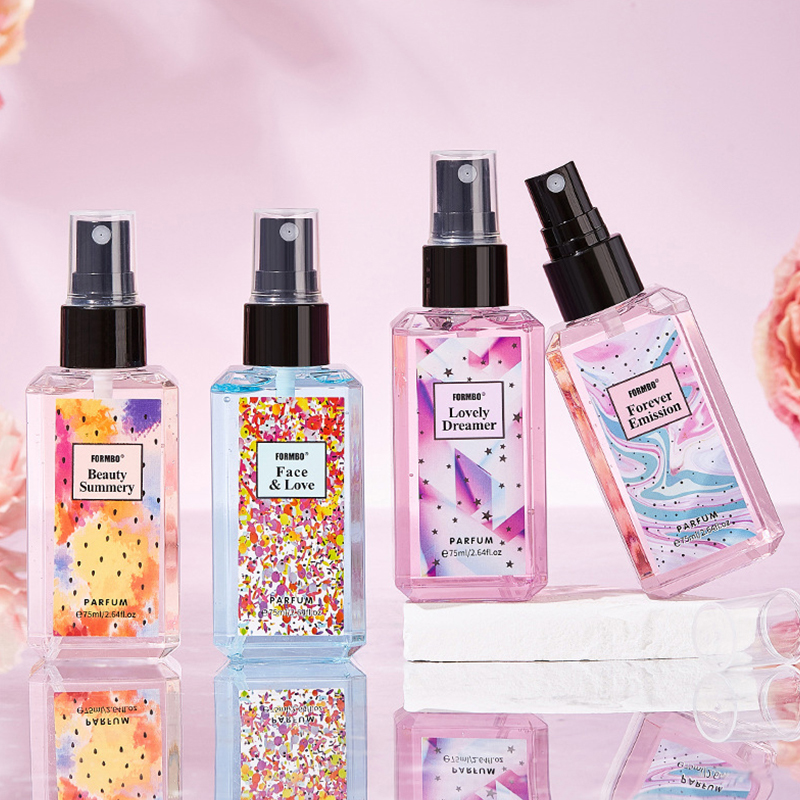 Perfume Set Gift Set Cologne Lasting Fragrance Body Spray and Body Lotion 75mL+75mL Set