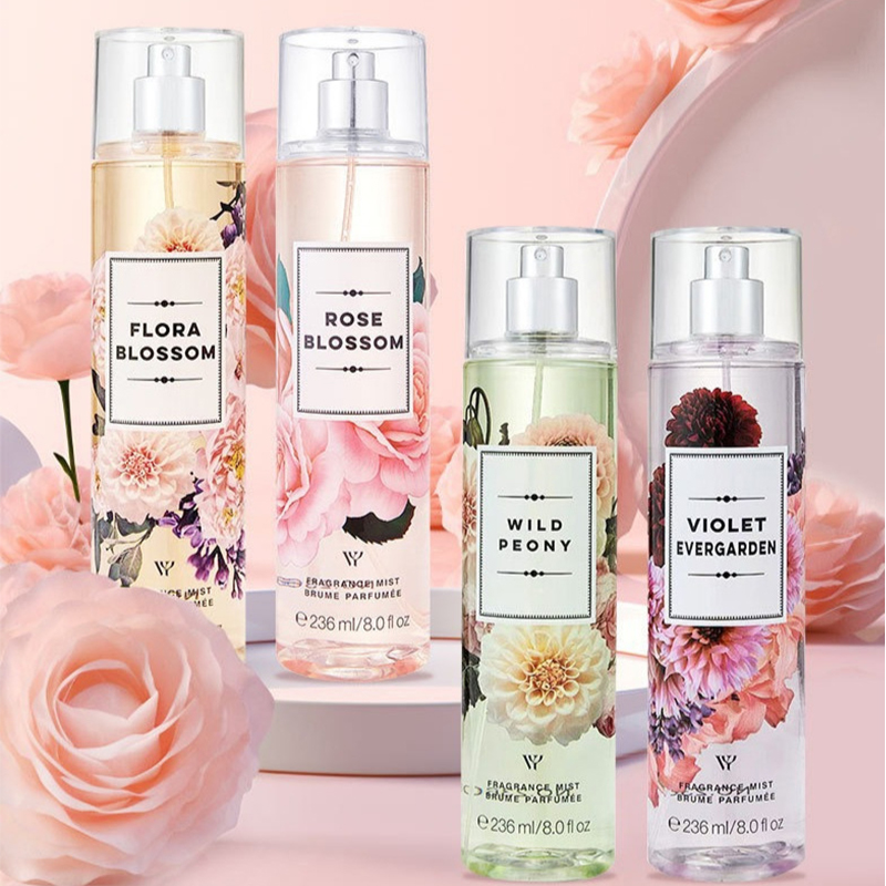 236ml Long Lasting Fragrance Perfume Spray Splash Body Mist for Ladies