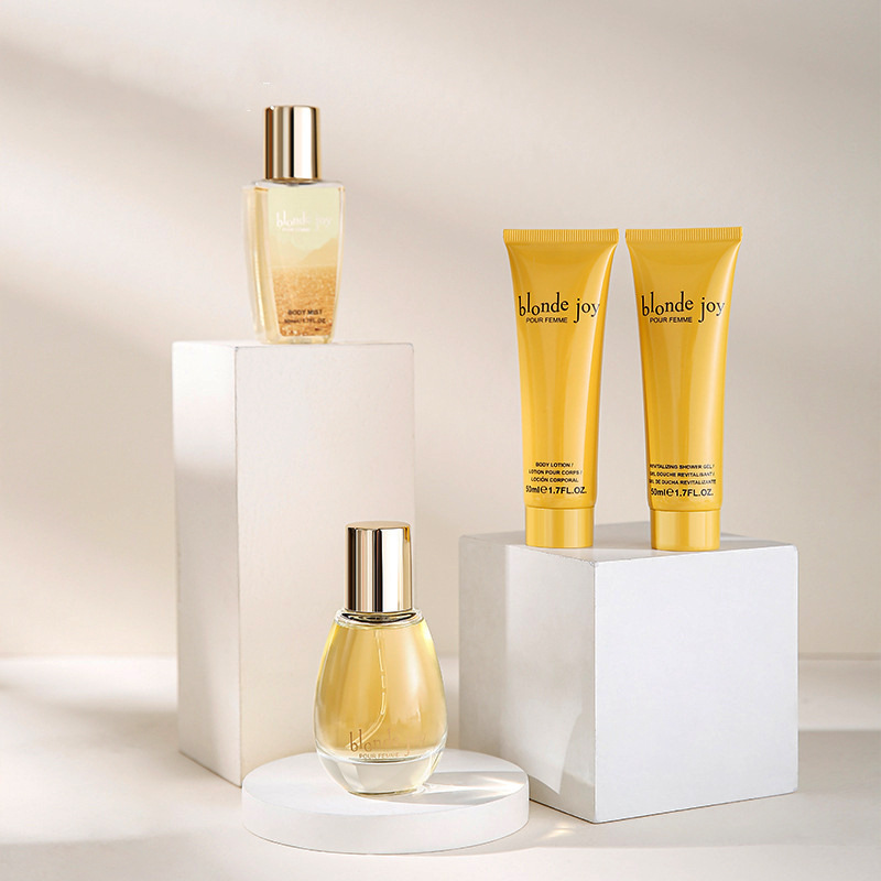 Skin Care Gift Set for Bath Spa Includes Shower Gel Body Lotion and Body Mist and Perfume for Women