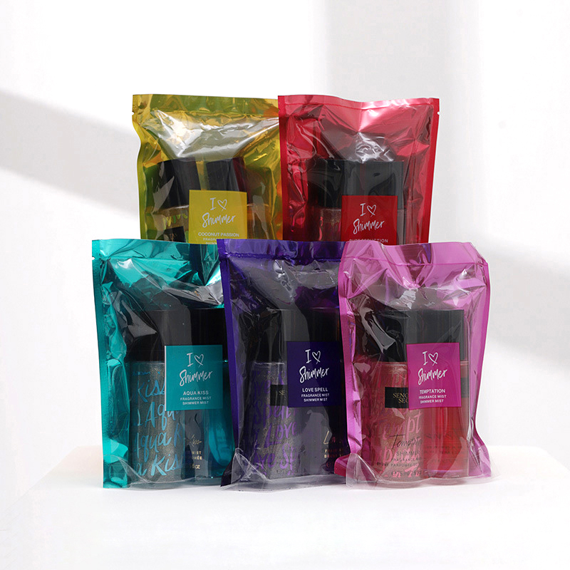 Customize logo Body Mist Collection Perfume Body Spray Secret Body Mist Set 75ml*2