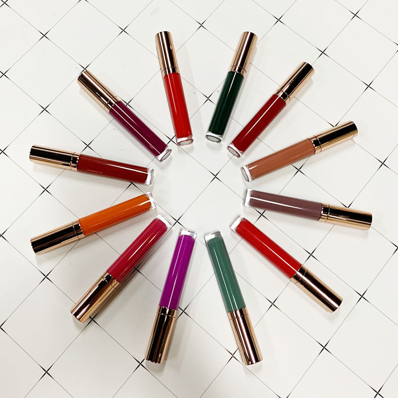 Cosmetics Make Lip Gloss No Label Liquid Matte Lipstick Lip Gloss 30 colors