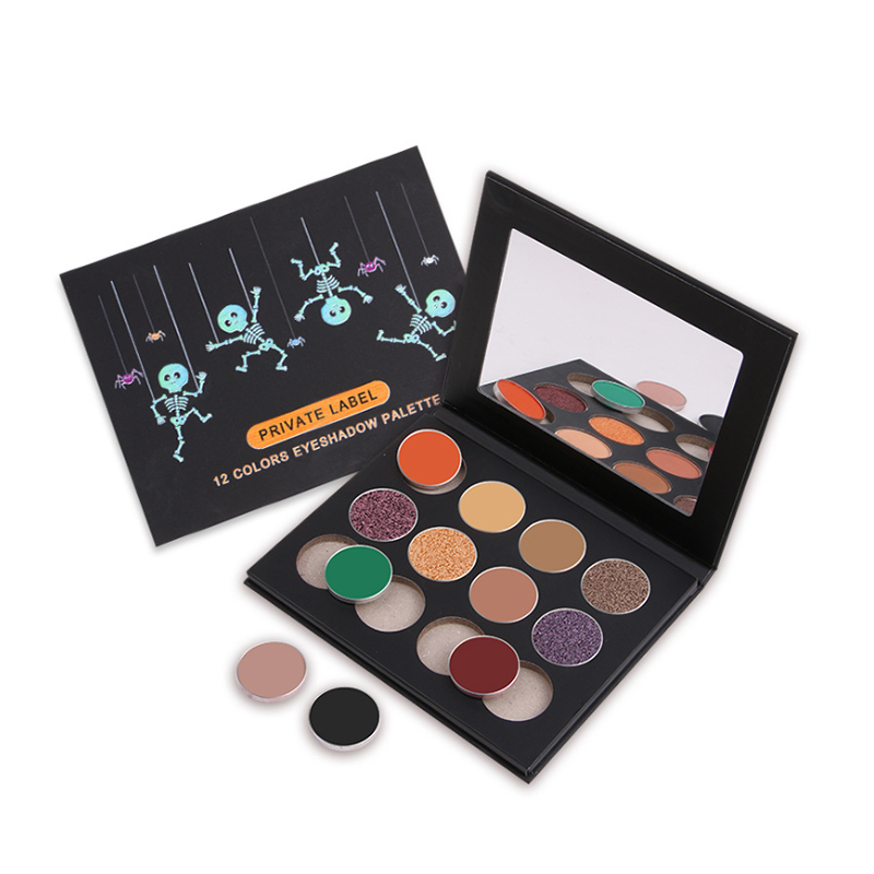 Muting Cosmetics Highly Pigmented Makeup Diy 12 Colors Cruelty Free Eyeshadow Palette