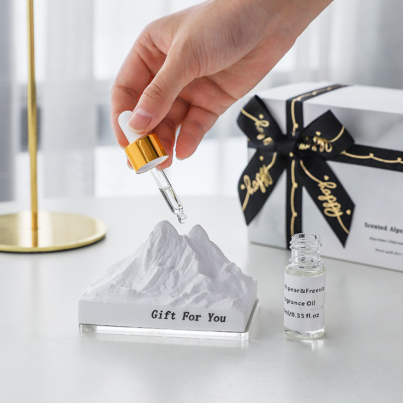 Solid Gypsum Air Conditioner Diffuser Stone Pendant Eco-Friendly Aromatherapy Car Interior Decoration Wedding Air Outlet Perfume