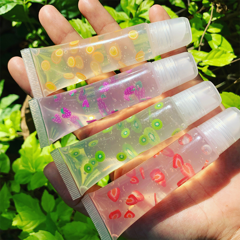 Clear Vegan Lip Gloss 12 colors