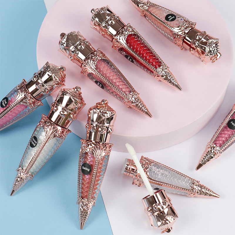 New 3 in 1 Lip Gloss Set Matte Gift Box Lipstick Combination Makeup