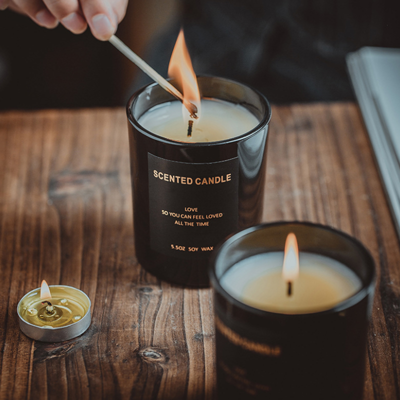 160g Natural Soy Wax Factory Aromatherapy Scented Candles