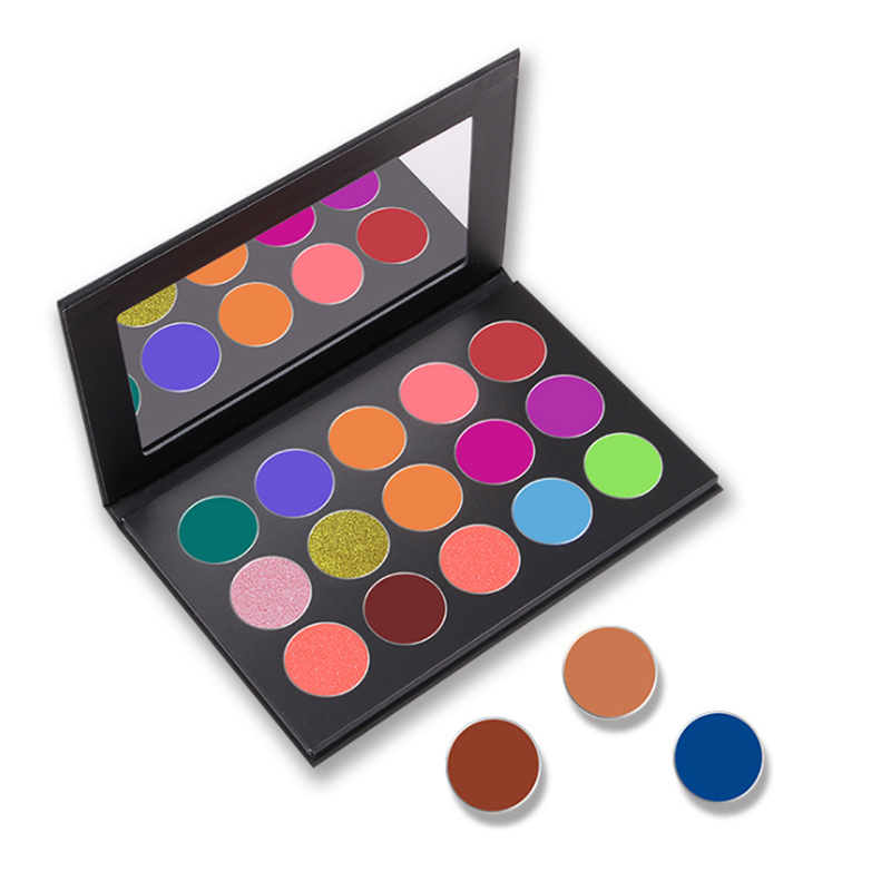 Make up Cosmetics 15 Color Pressed Glitter Matte Shimmer Eyeshadow Palette